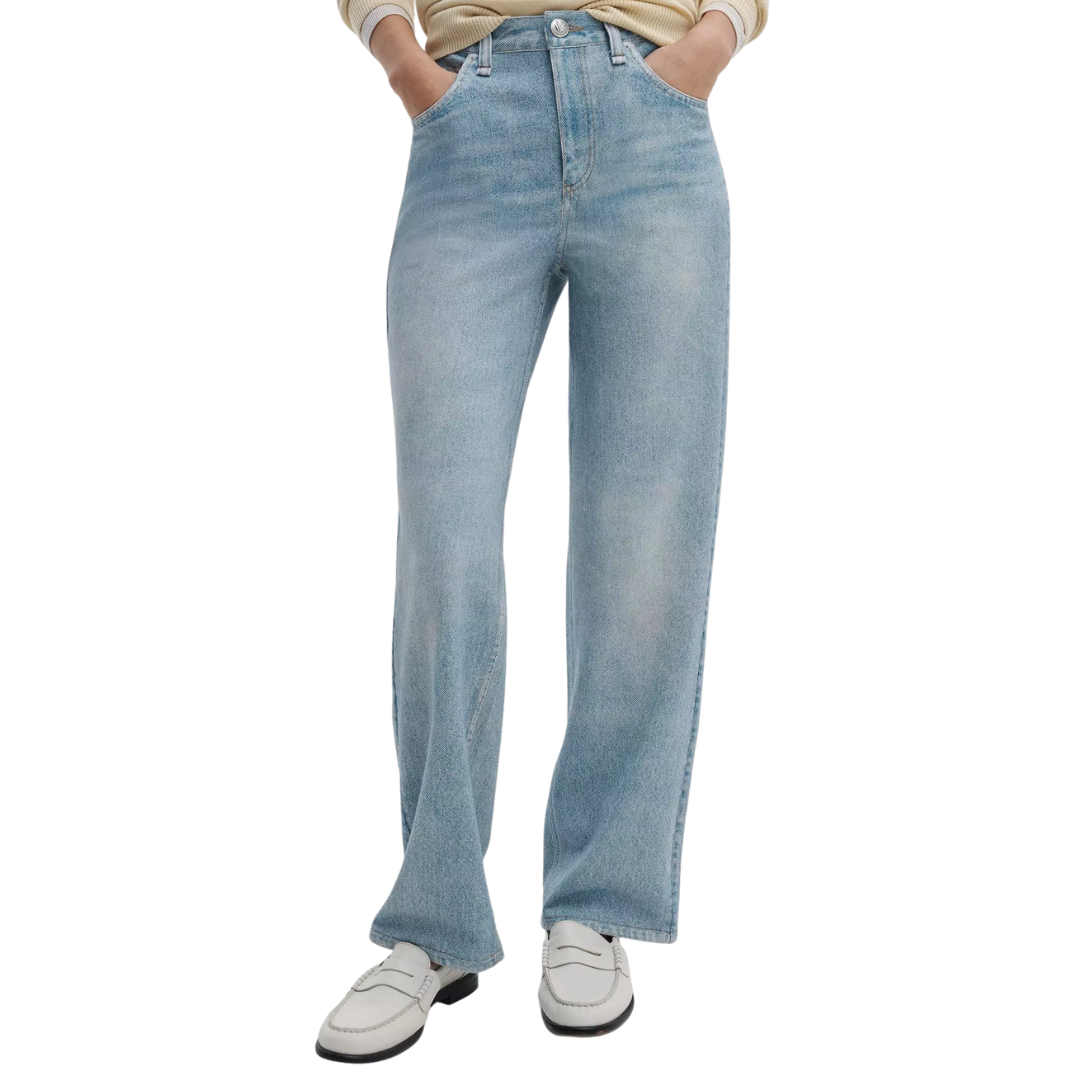 Miramar Shea Ankle Relaxed Straight Pants in Salina