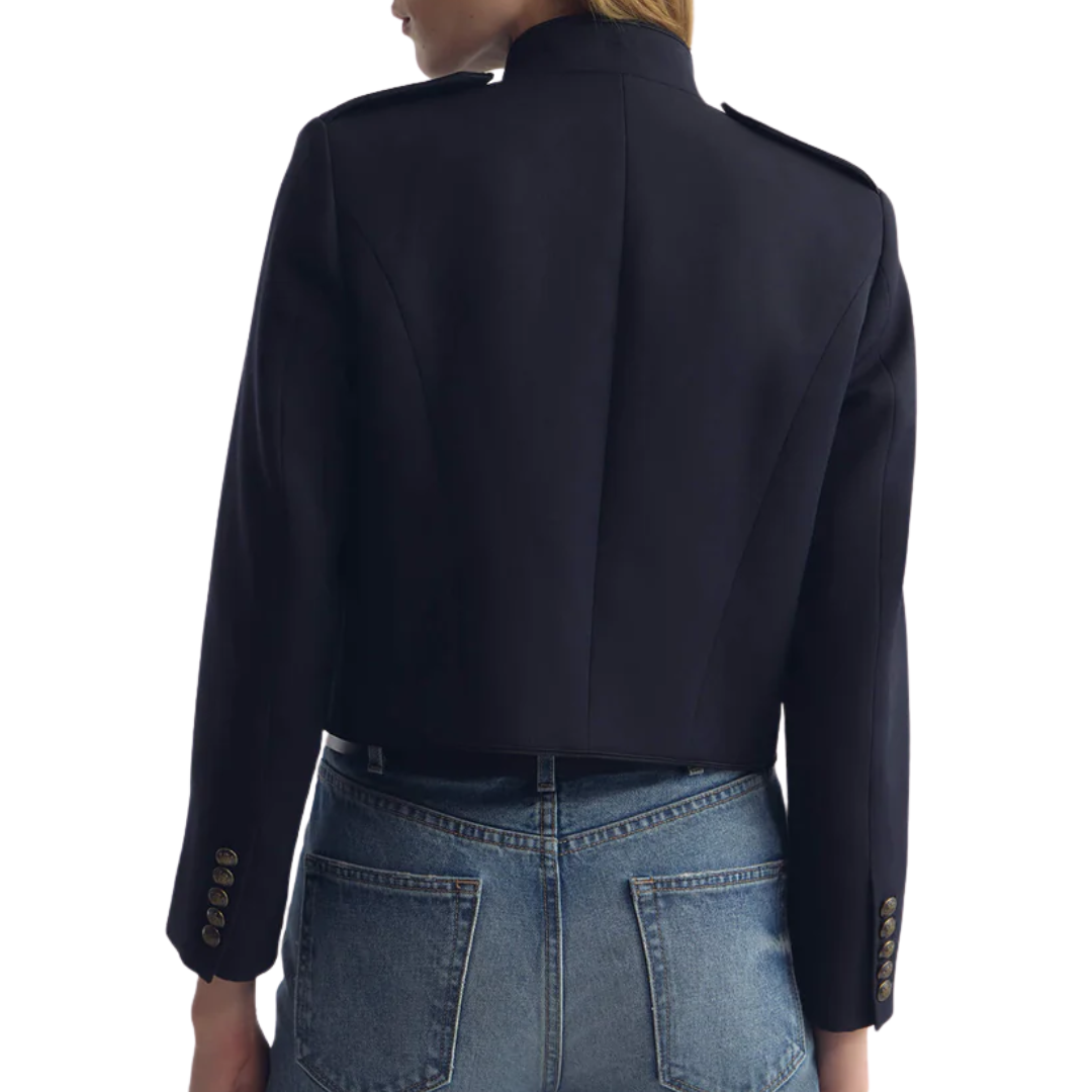 Betsy Wool Jacket in Midnight