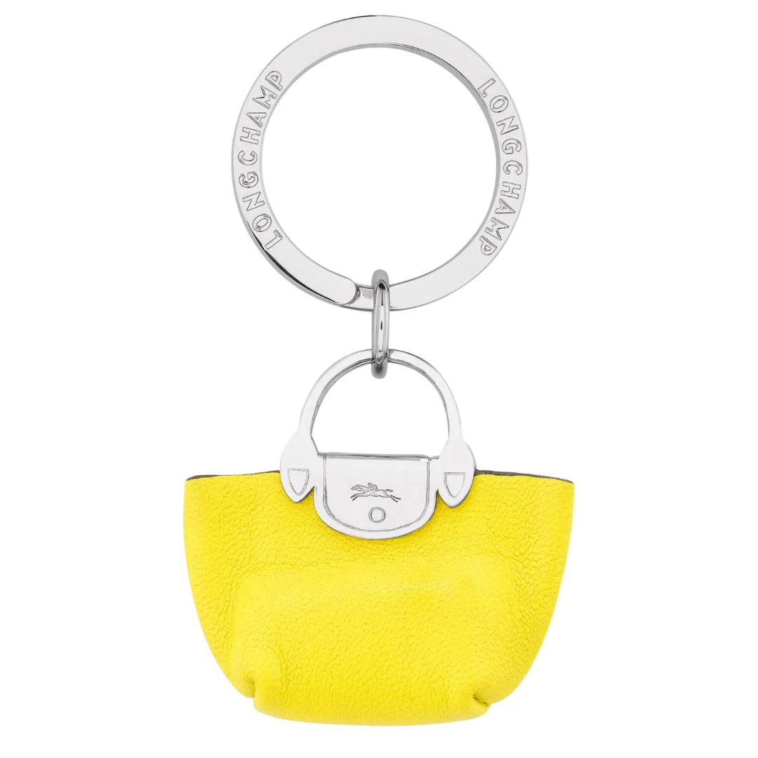 Le Pliage Xtra Key Ring in Lemon