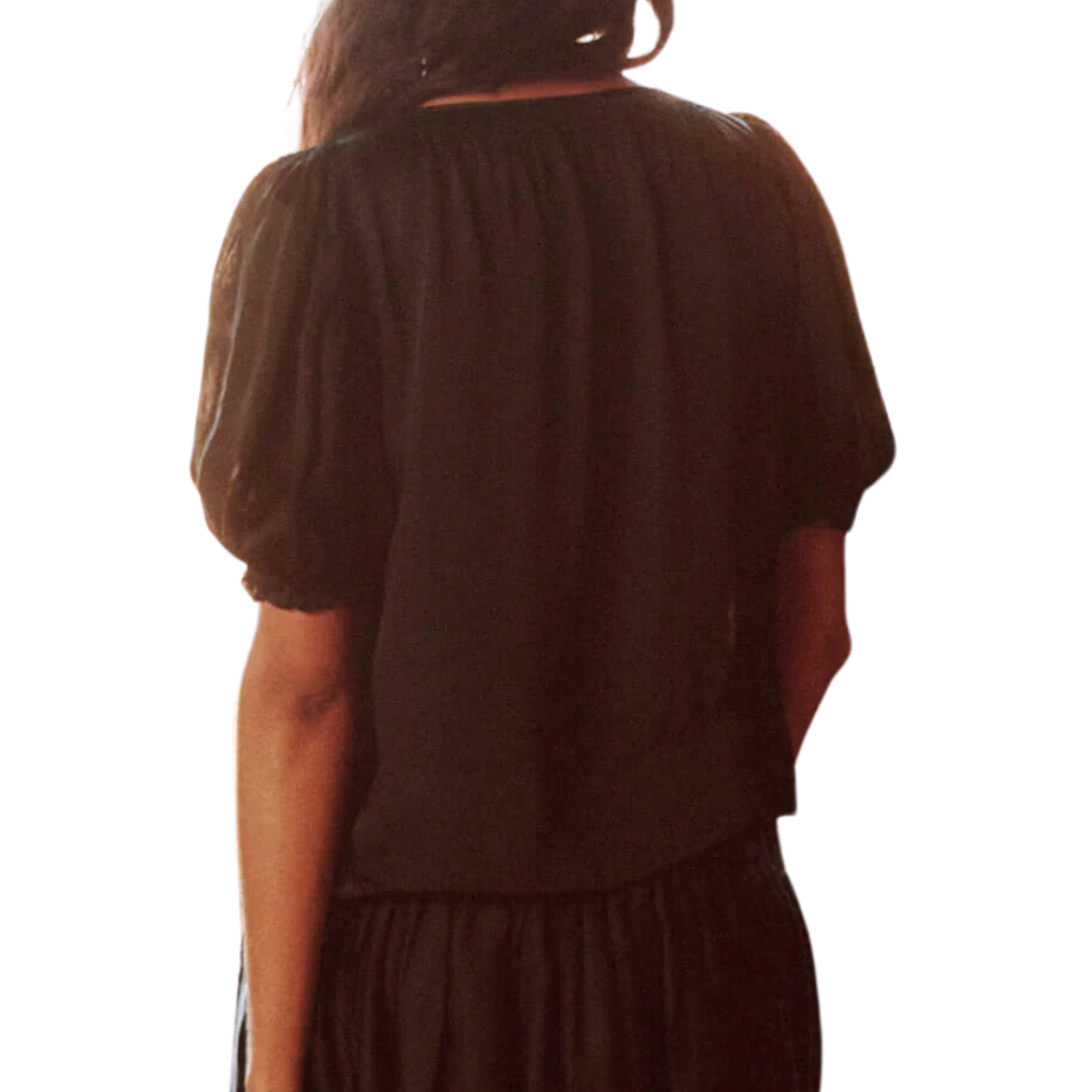 The Ponder Top in Black