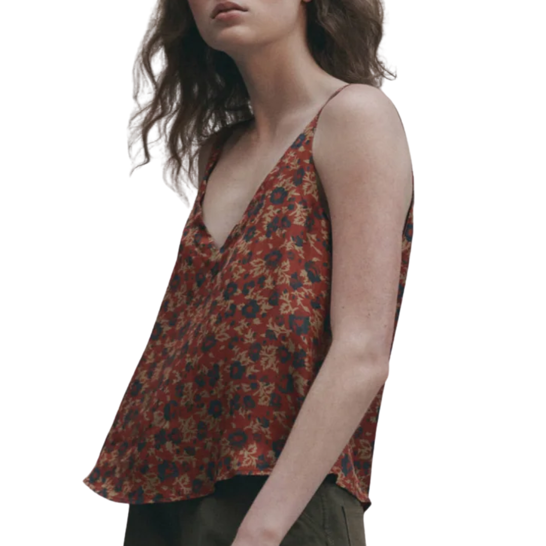 The Port Cami in Gilded Poppy