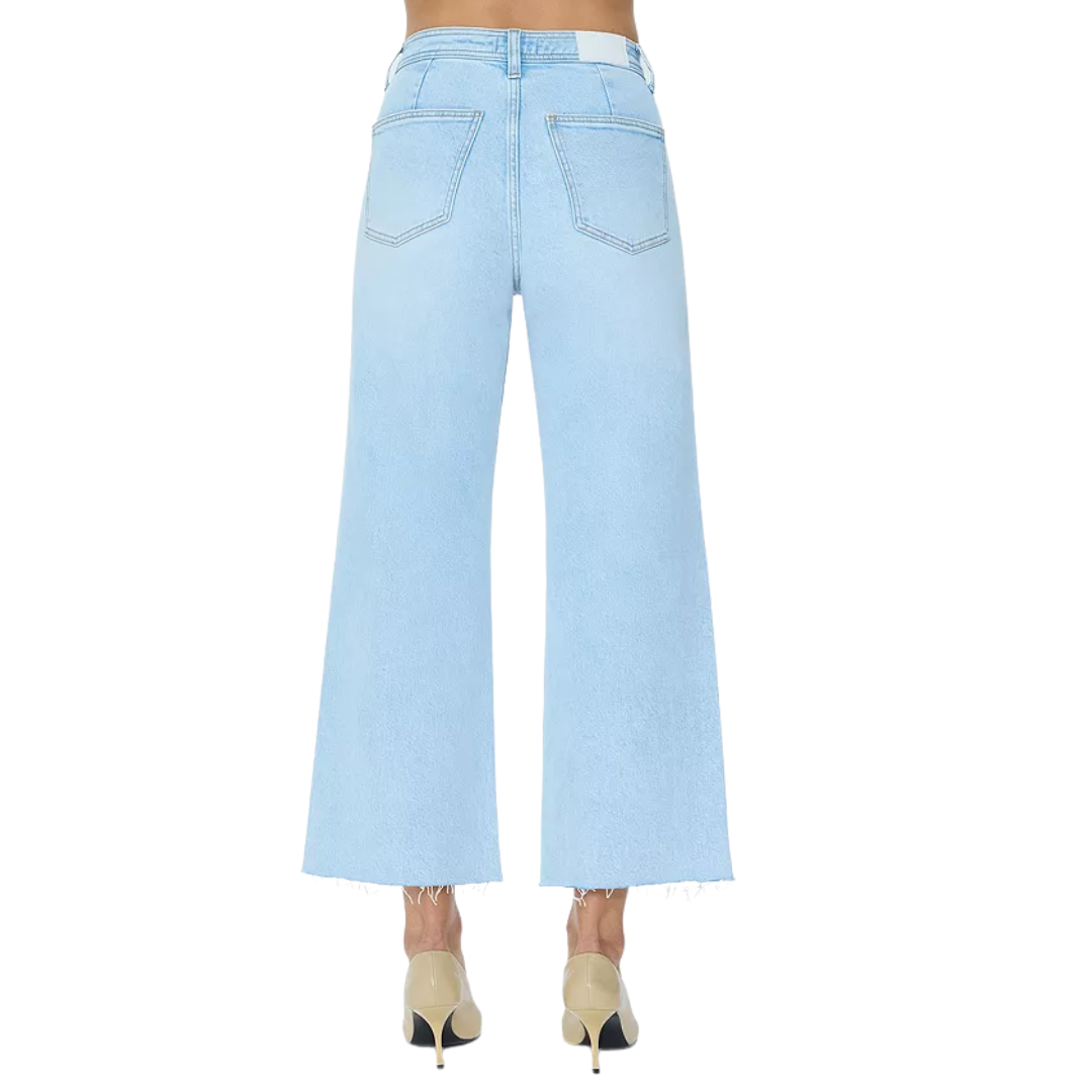 Penny Crop High Rise Wide Leg in Eternal