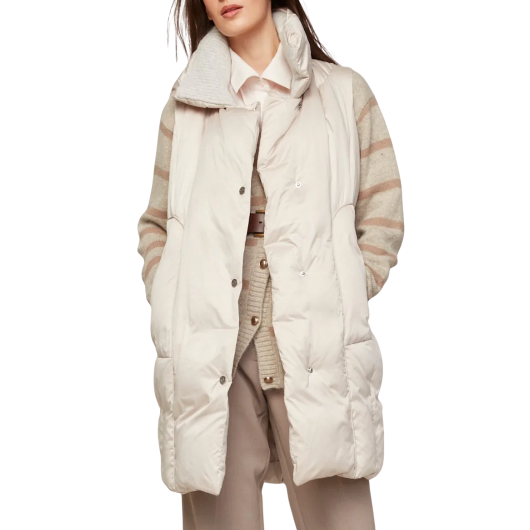 Padma Down Vest in Birch
