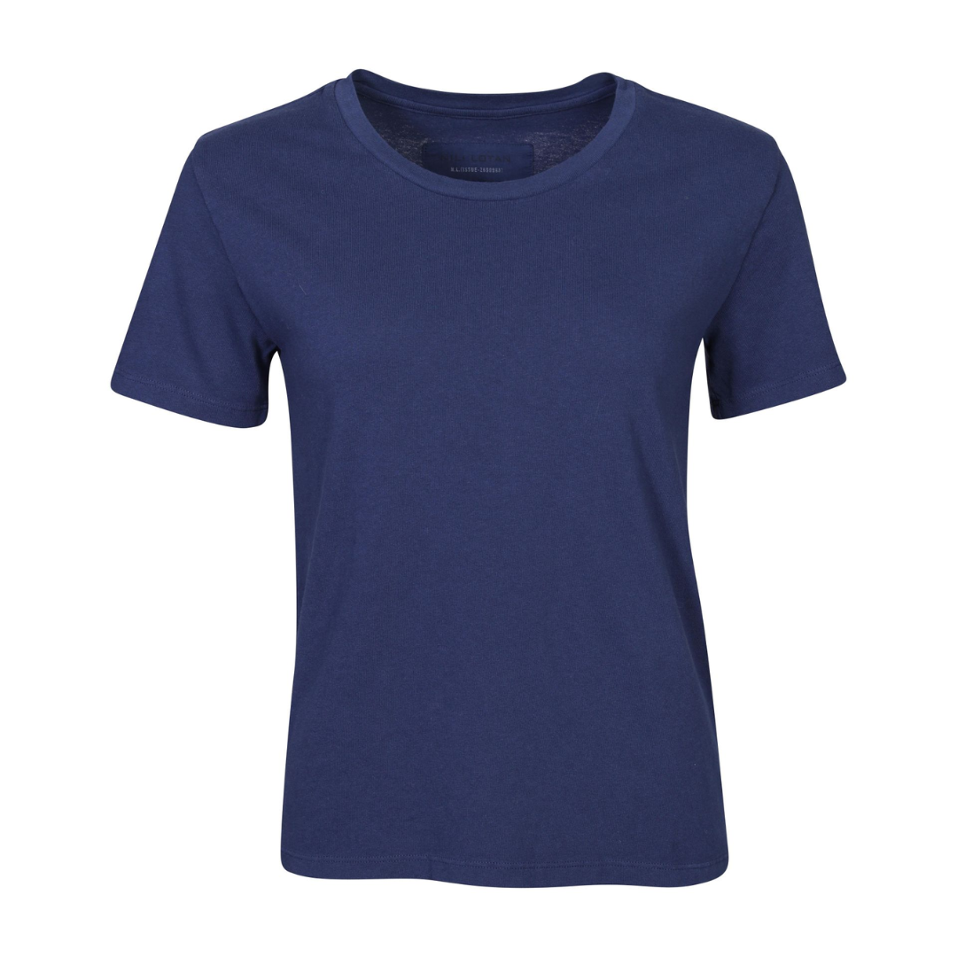 Corinne Tee in Marine Blue
