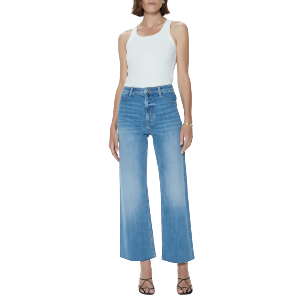Penny High Rise Wide Leg Ankle in Solina