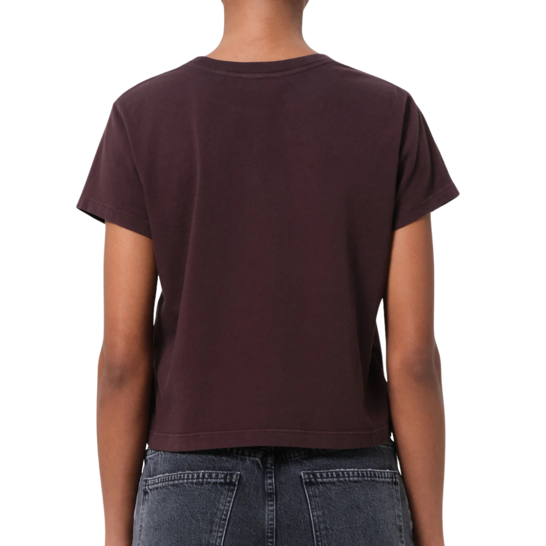 Adine Shrunken Tee in Root