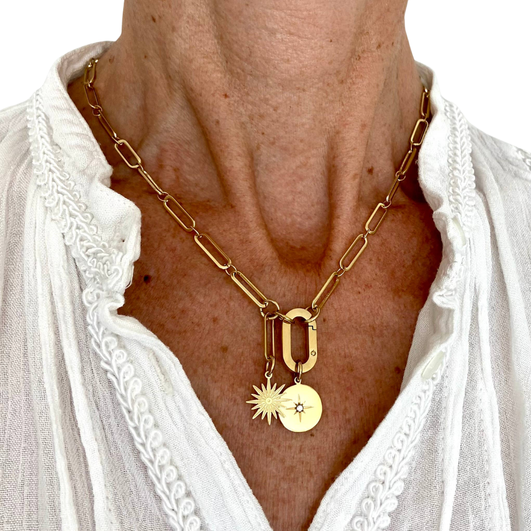 Ondine Necklace in Gold