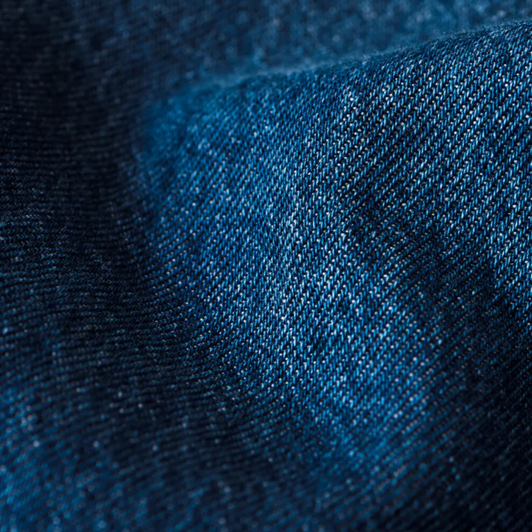 Sun Seeker Denim Cropped Tank in Deep Water