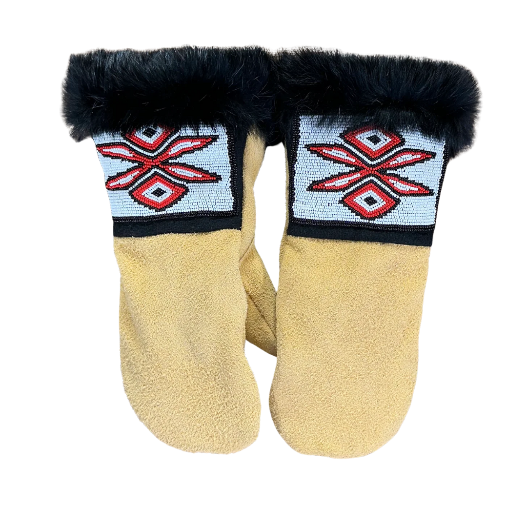 Neiwoo Mittens in Tan