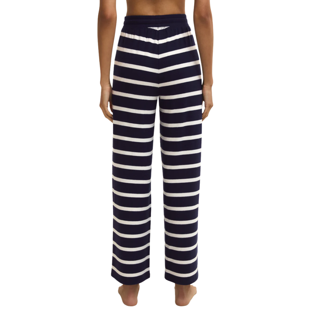 Z Supply Overboard Stripe Pant in Eclipse