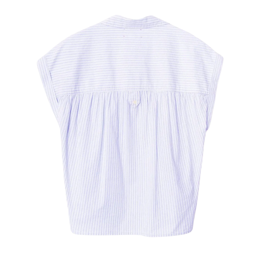 Lexi Shirt in Blue Aggie