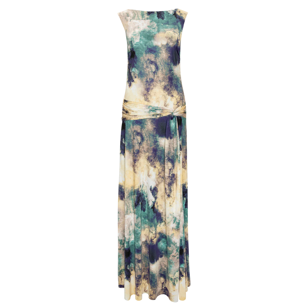 Safira Dress in Abstract Expression