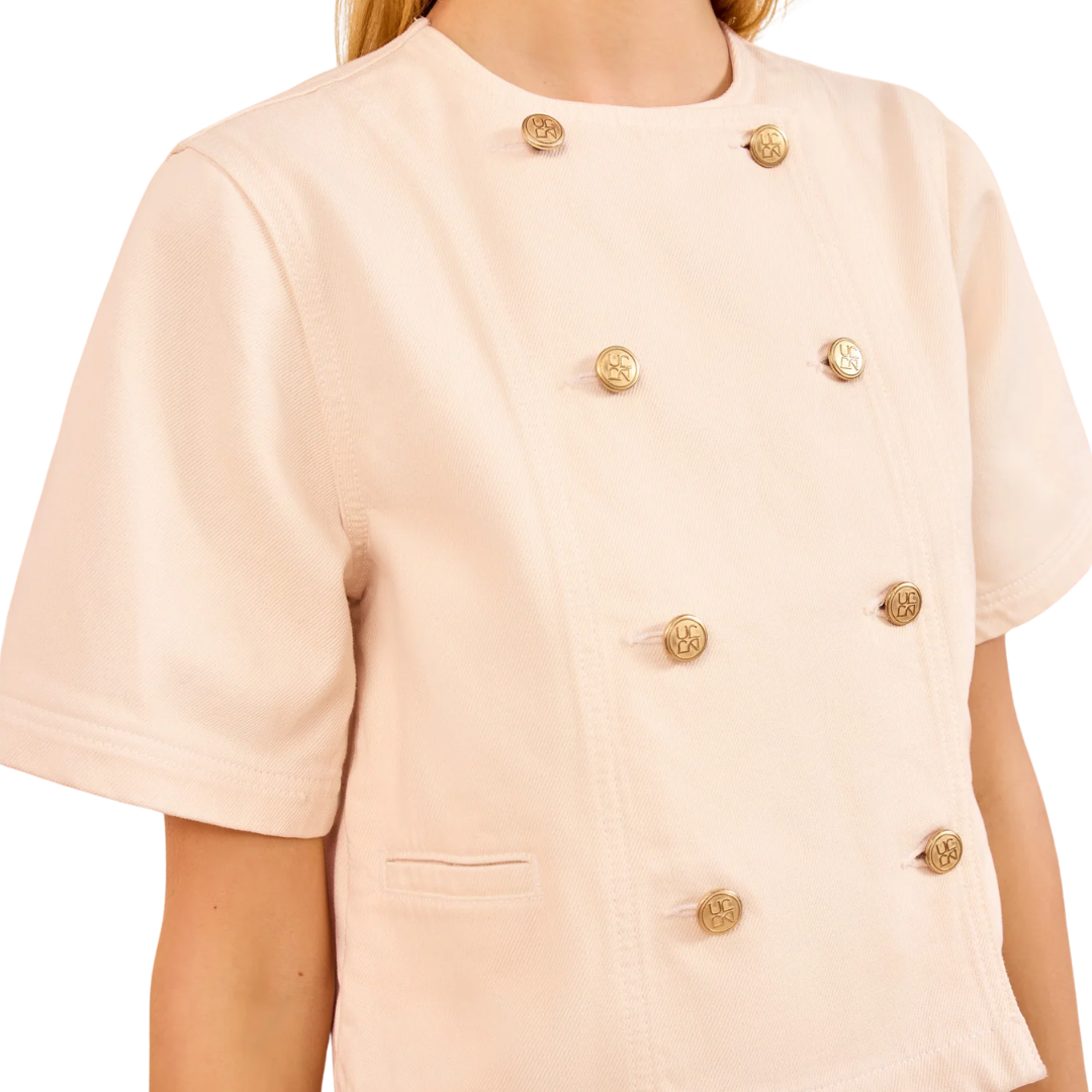 The Serge DB Jacket in Cowrie