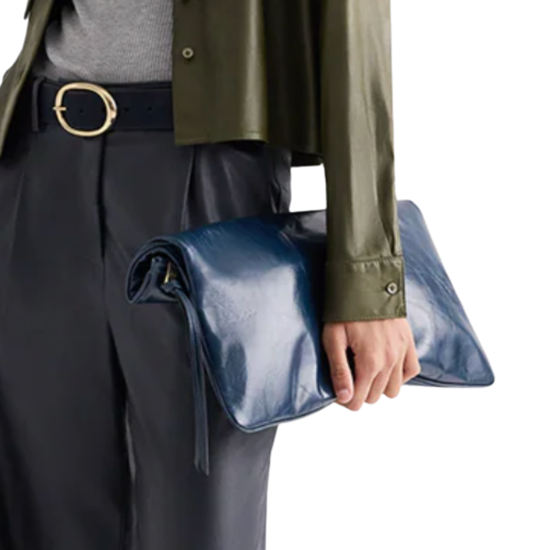 North Moore St Bag in Denim