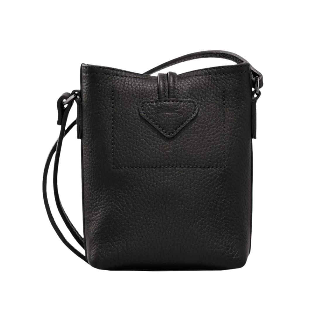 Le Roseau Essential Bucket XS Crossbody in Black