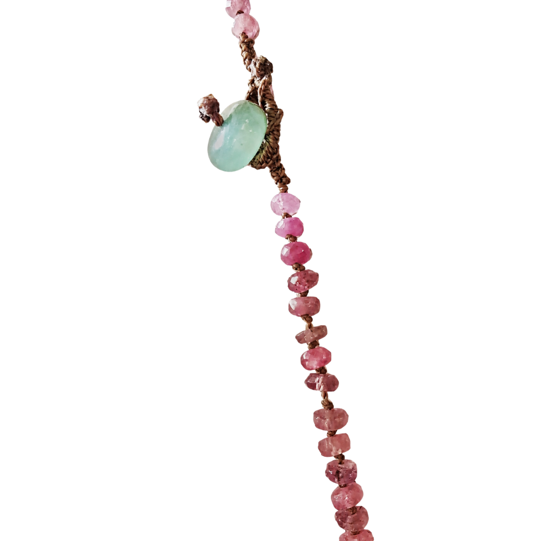 Ruby Pearls Baroque Keshi &amp; Tahitian 34" Necklace