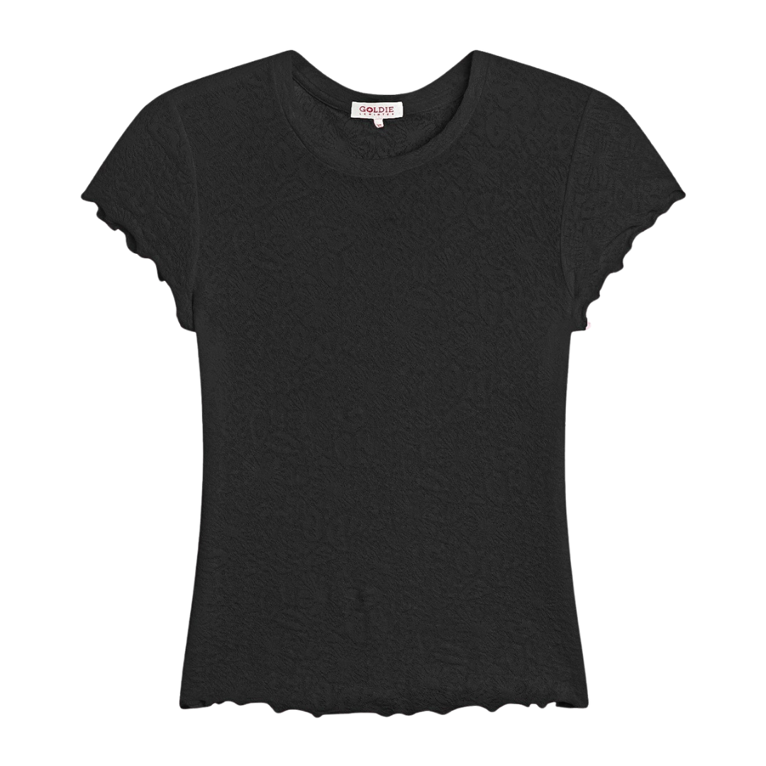 Love Story Tee in Black