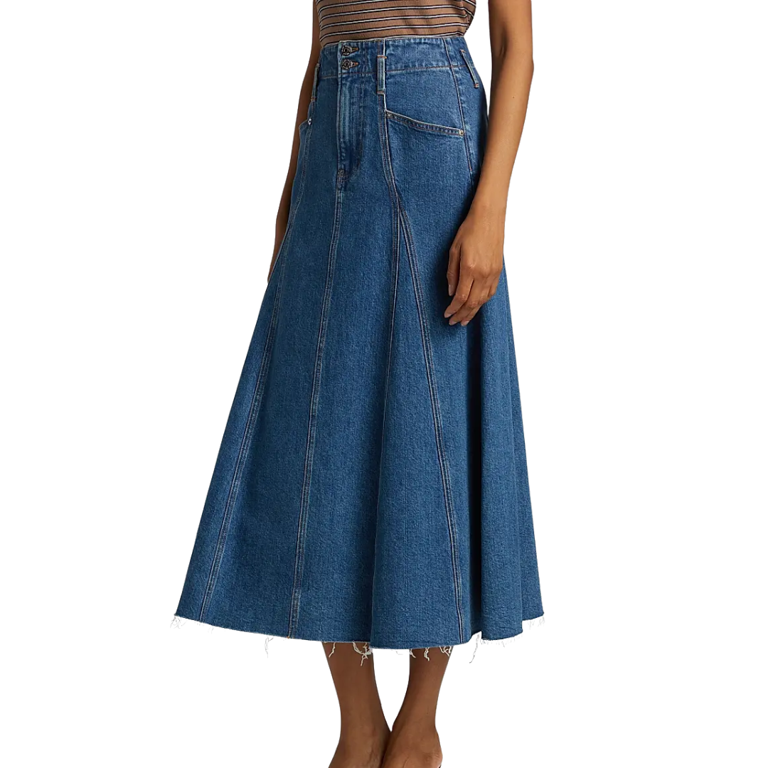 Alix Circle Skirt in Serendipity