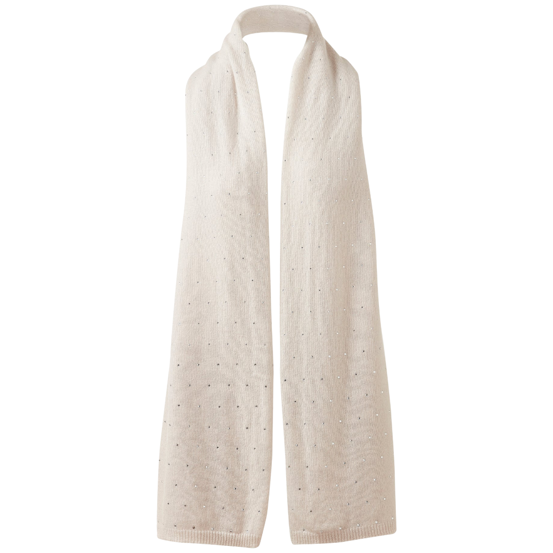 Featherweight Crystal Wrap in Oat