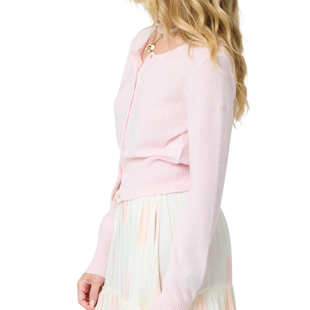Charmed Cardigan in Pink