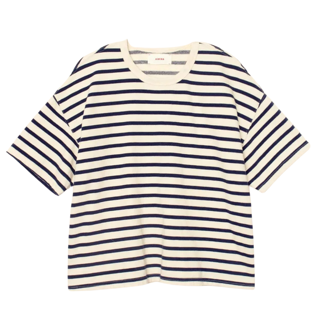 Romeo Sweatshirt in Natural Stripe
