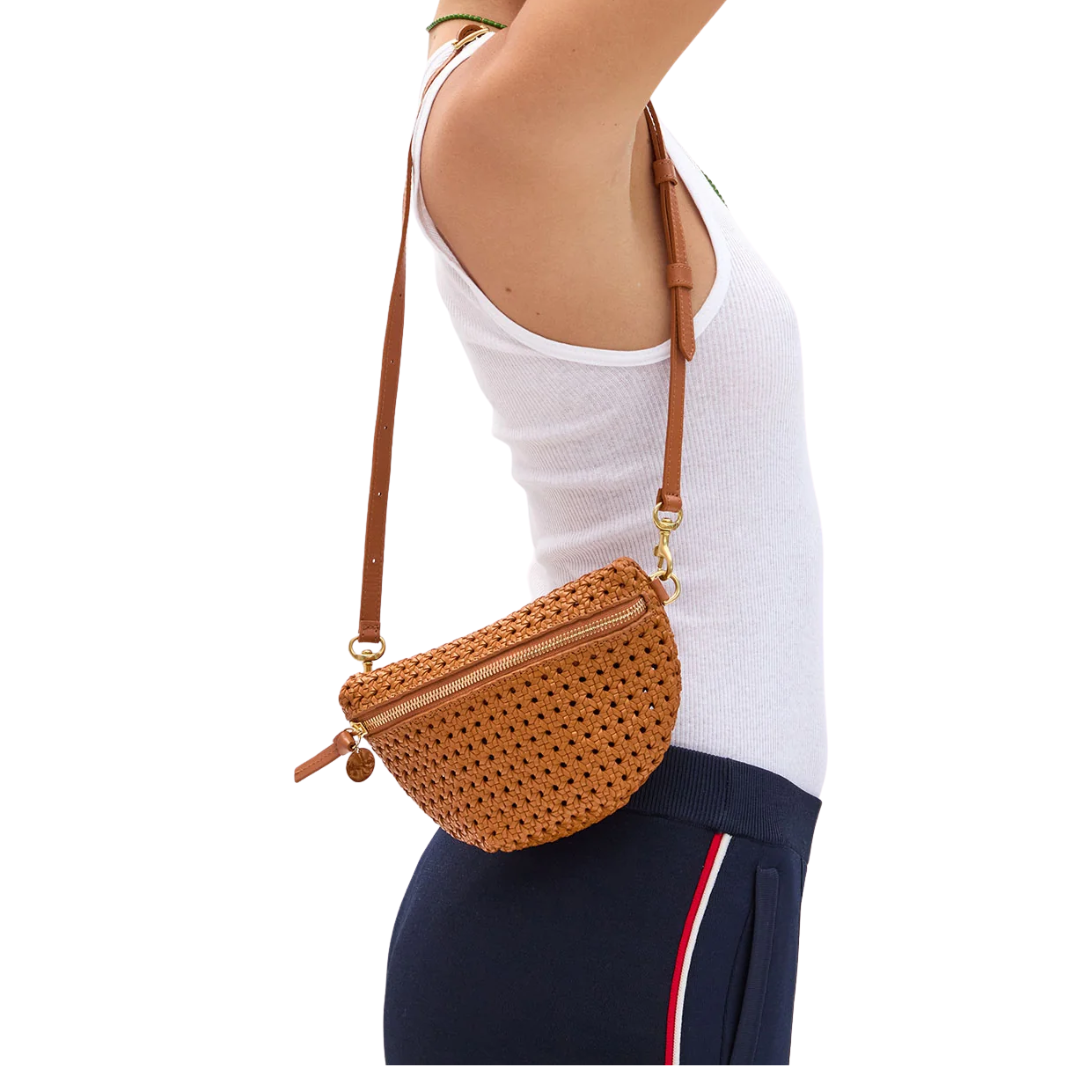 Petite Fanny in Tan Rattan