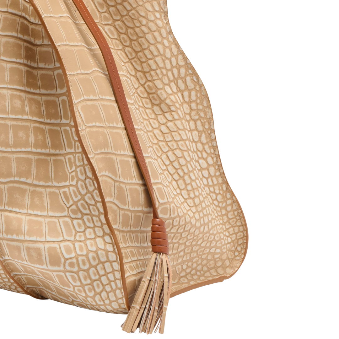 Adria Large Tote in Dune