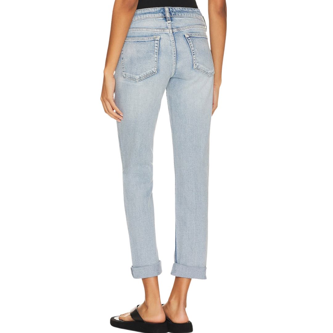 Dre Low-Rise Slim in White Haven