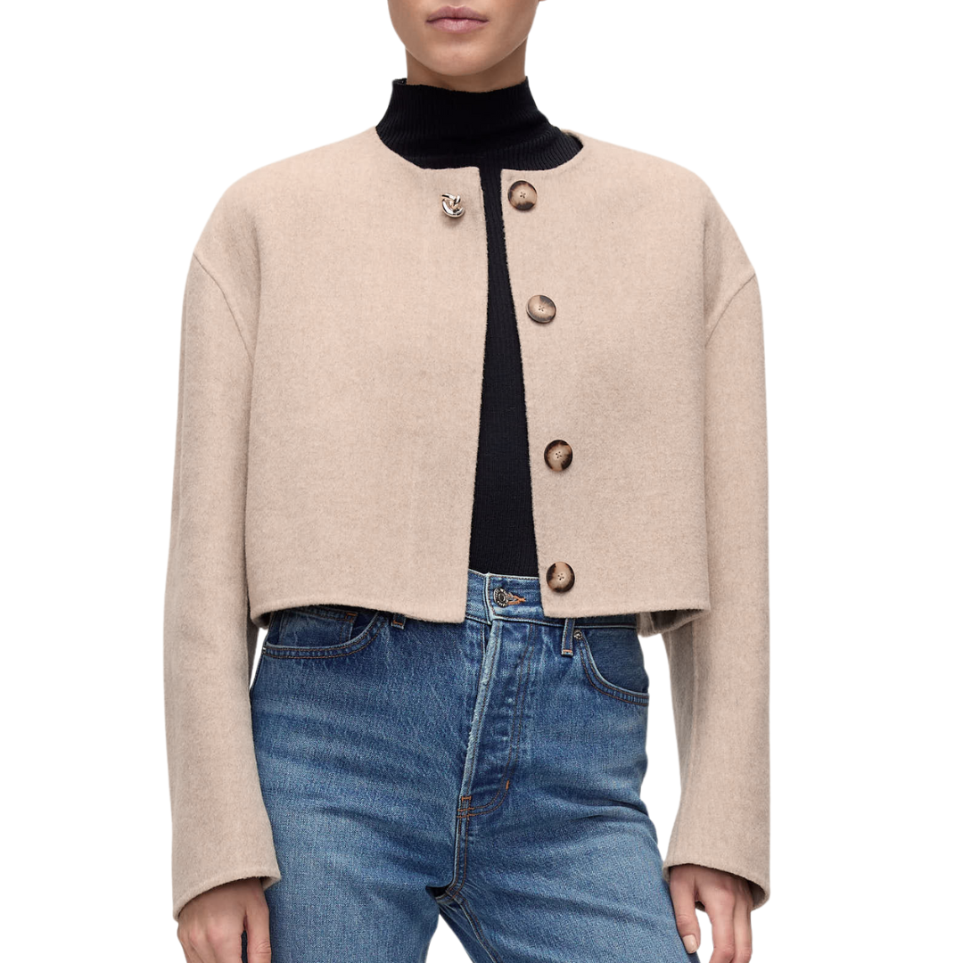 Philips Jacket in Oatmeal Melange