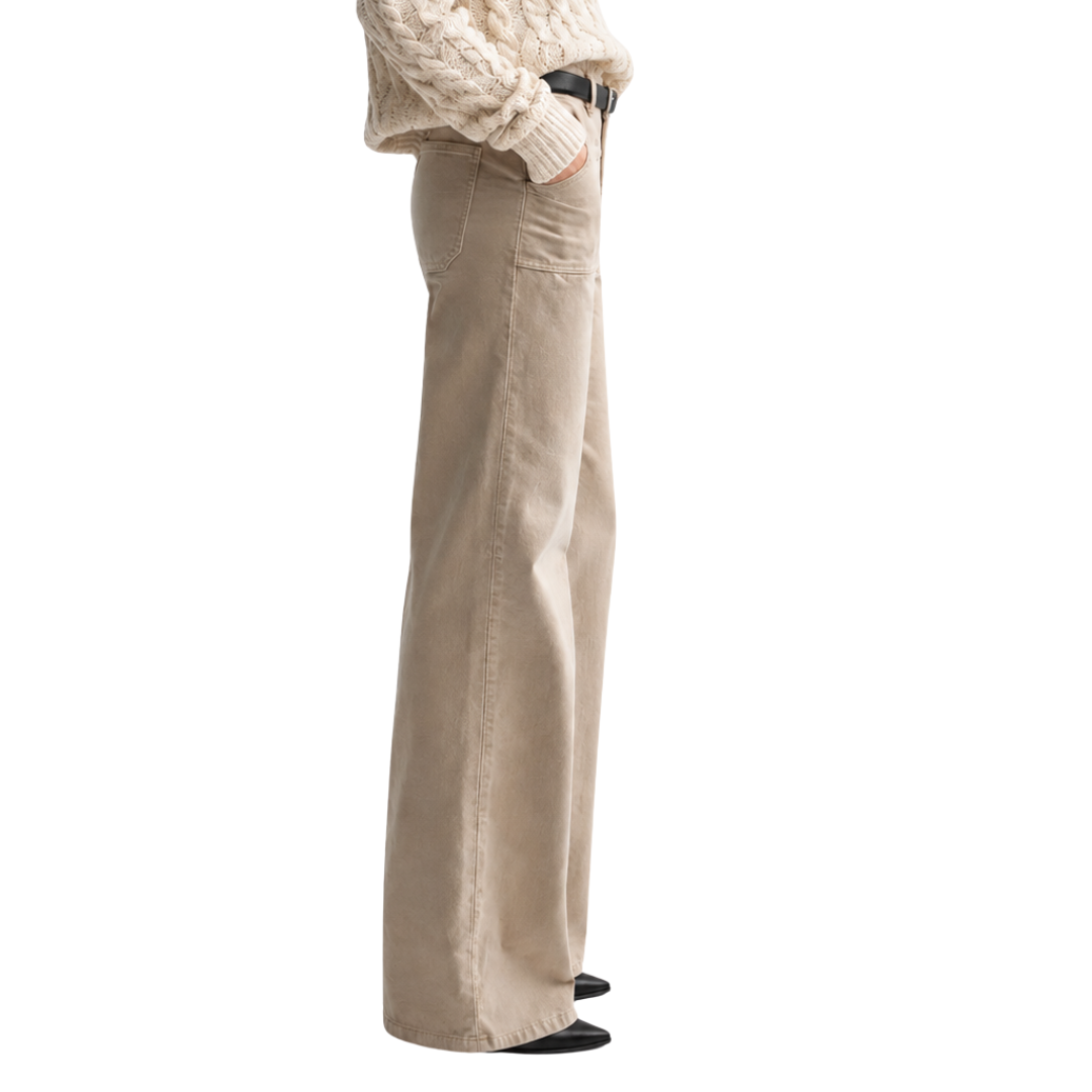 Florence Pant in Travertine