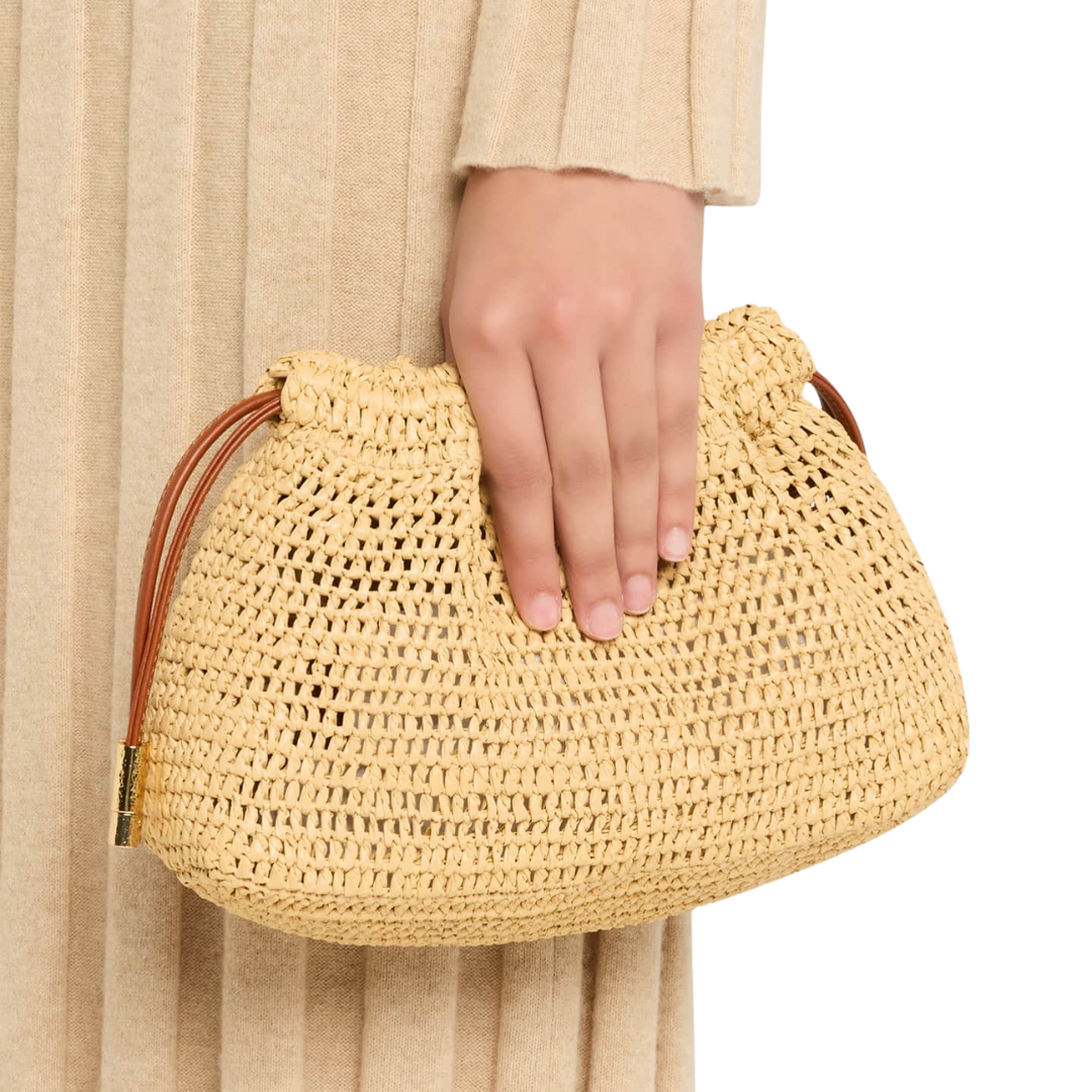 Lali Clutch in Natural