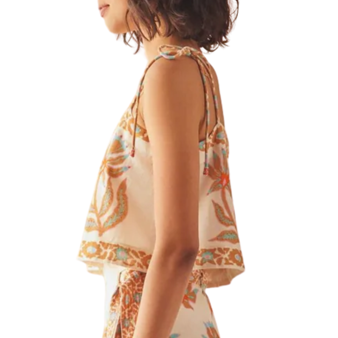 Tillie Tank in Adya Guava