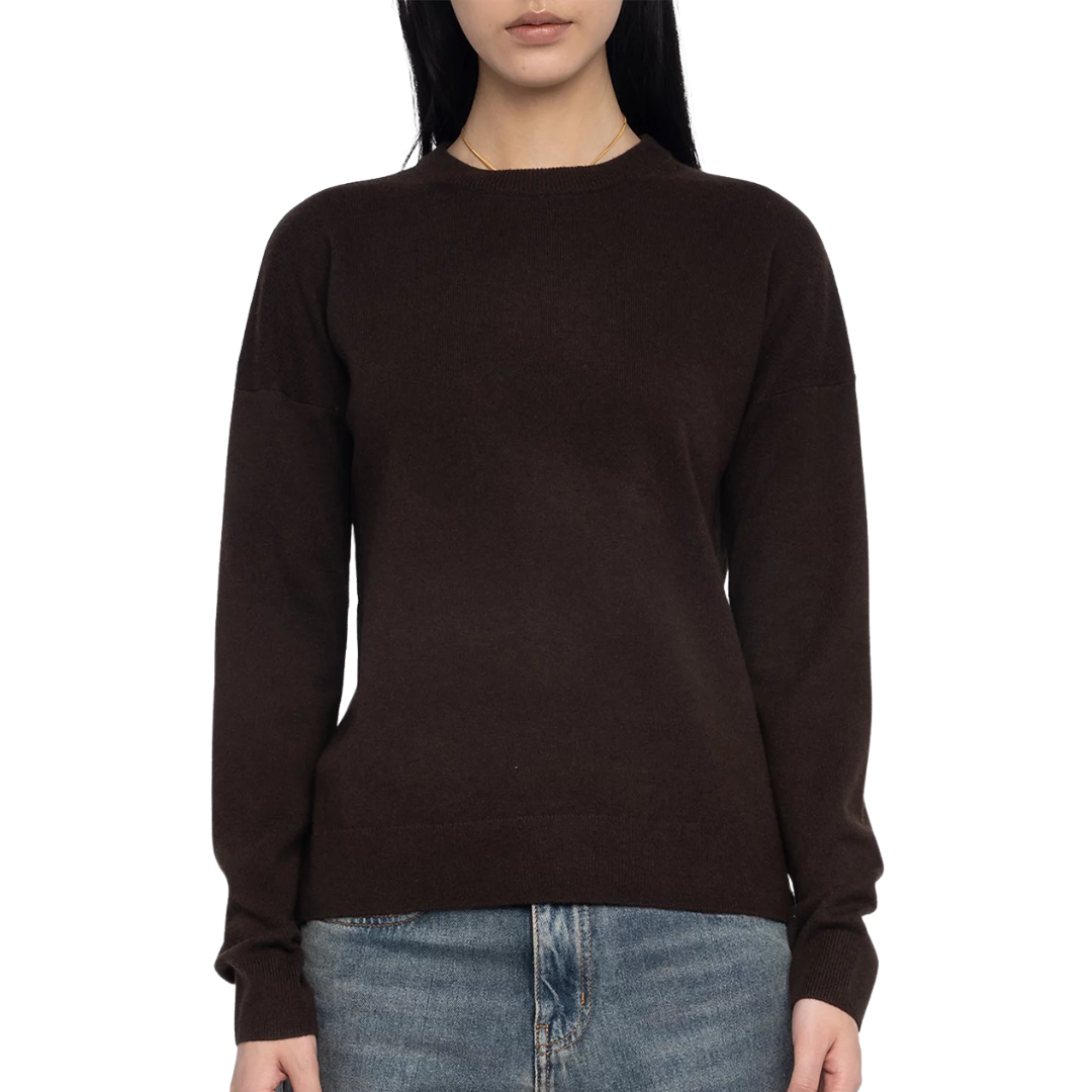 Cici Sweater in Dark Chocolate