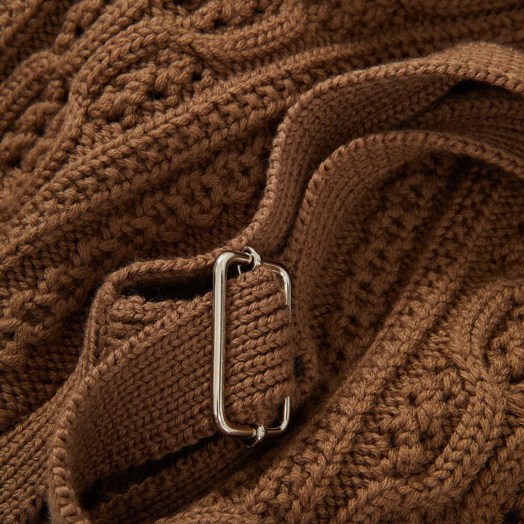 Bentleigh Merino Wool Vest in Ochre
