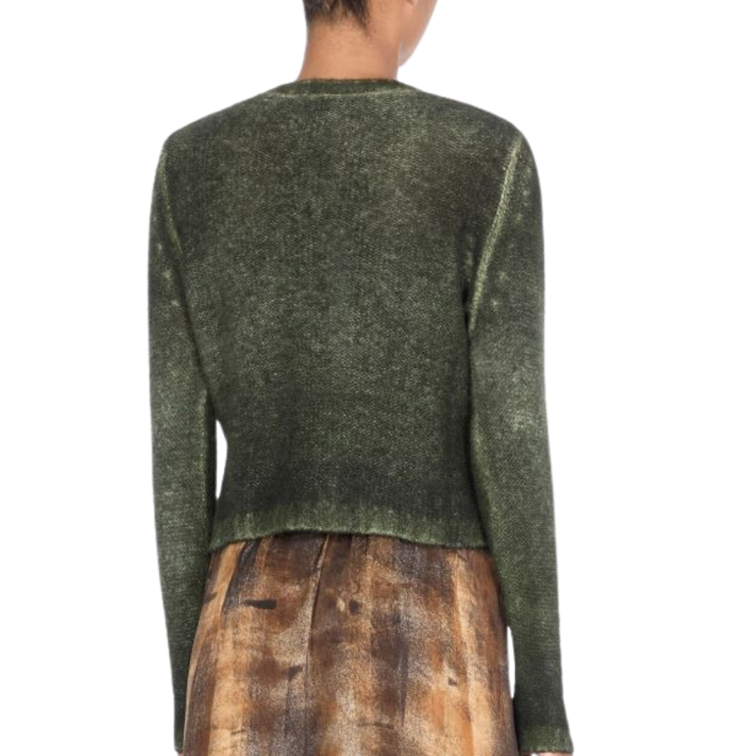 Round Neck Pullover in Brughiera