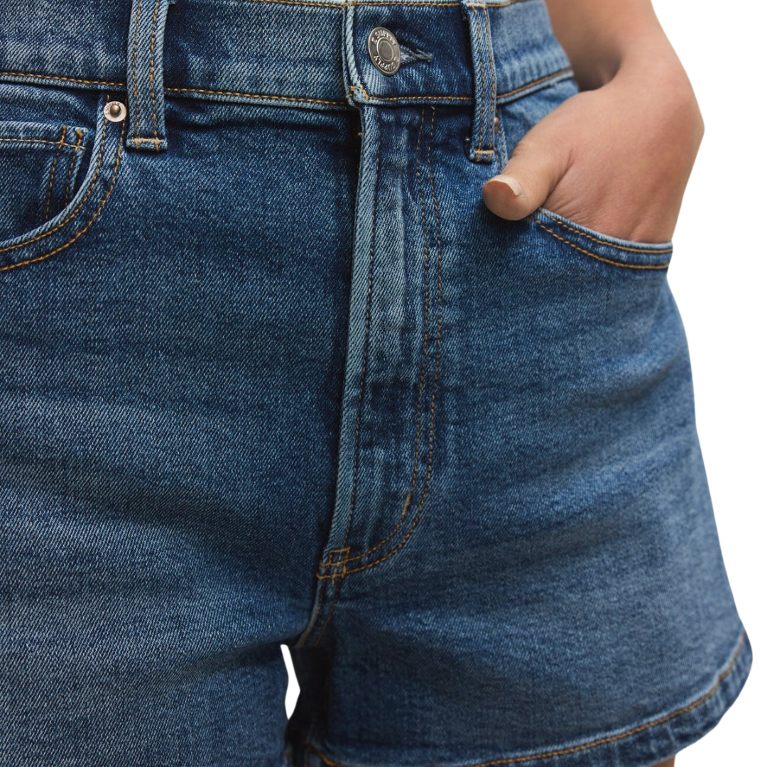 Camila High Rise A Line Short in Lisbon