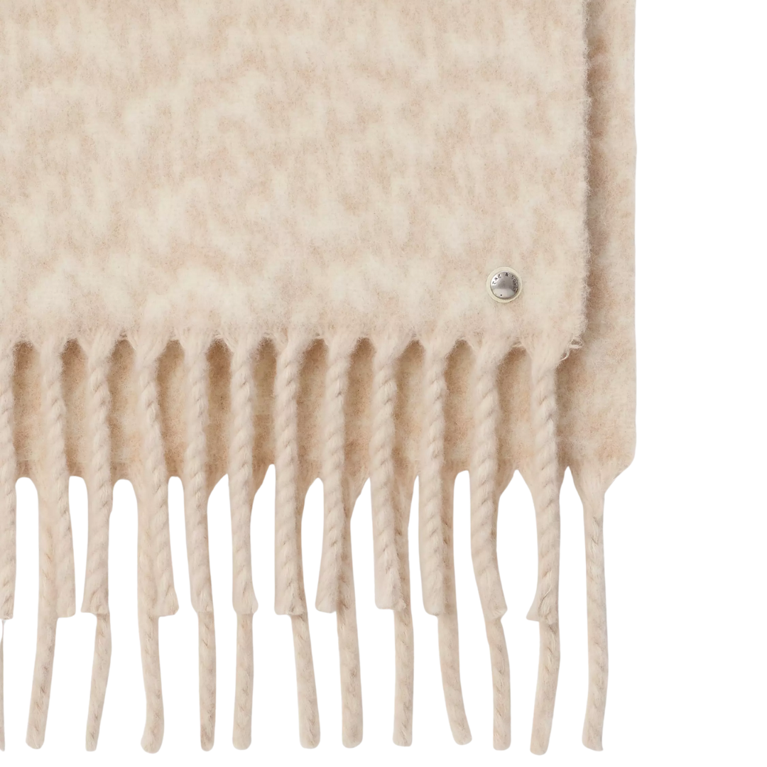 Nora Twisty Scarf in Ecru Multi