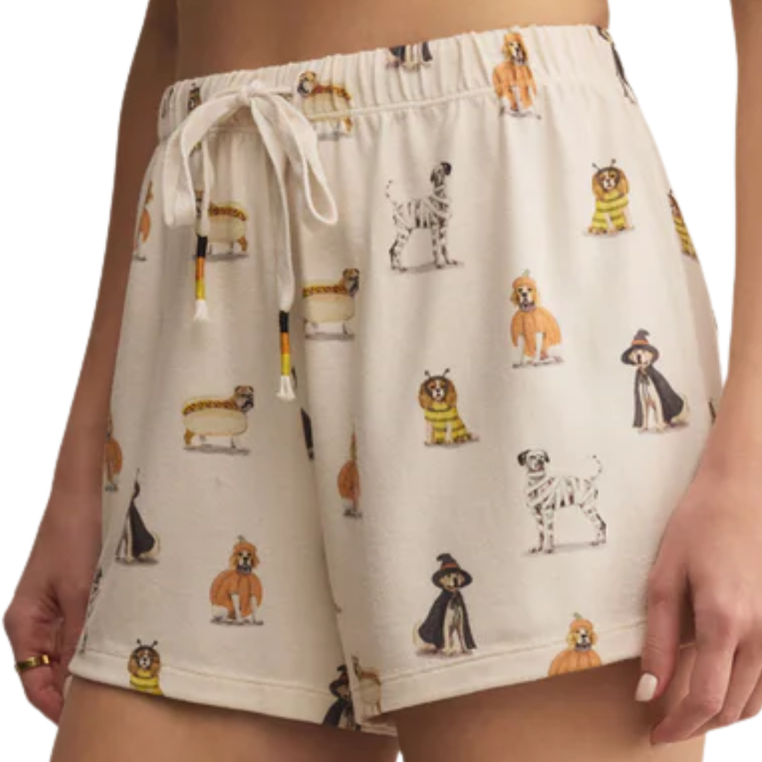 Sammie Pup Short in Vanilla Ice