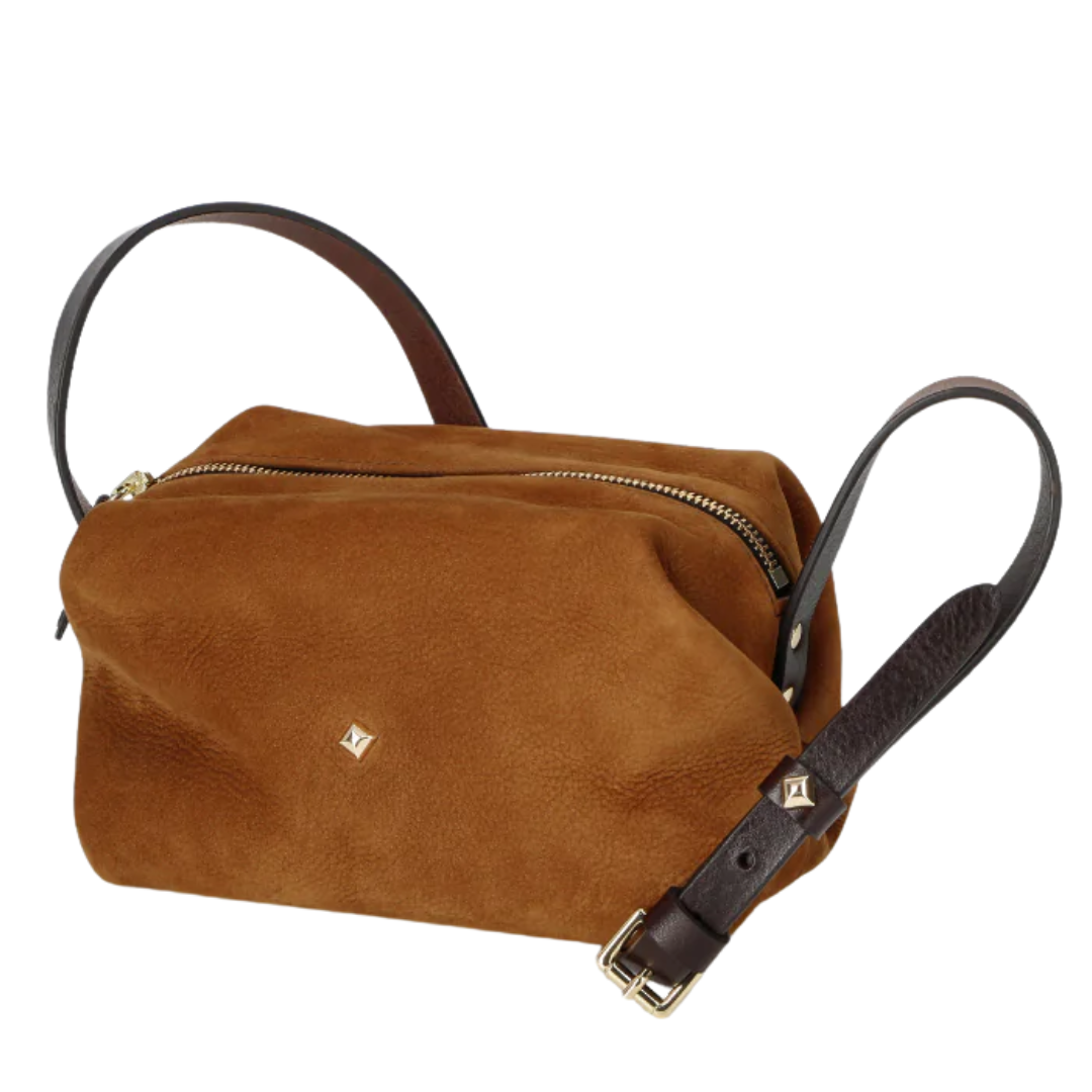 Le Mini Sohna Velvet in Camel