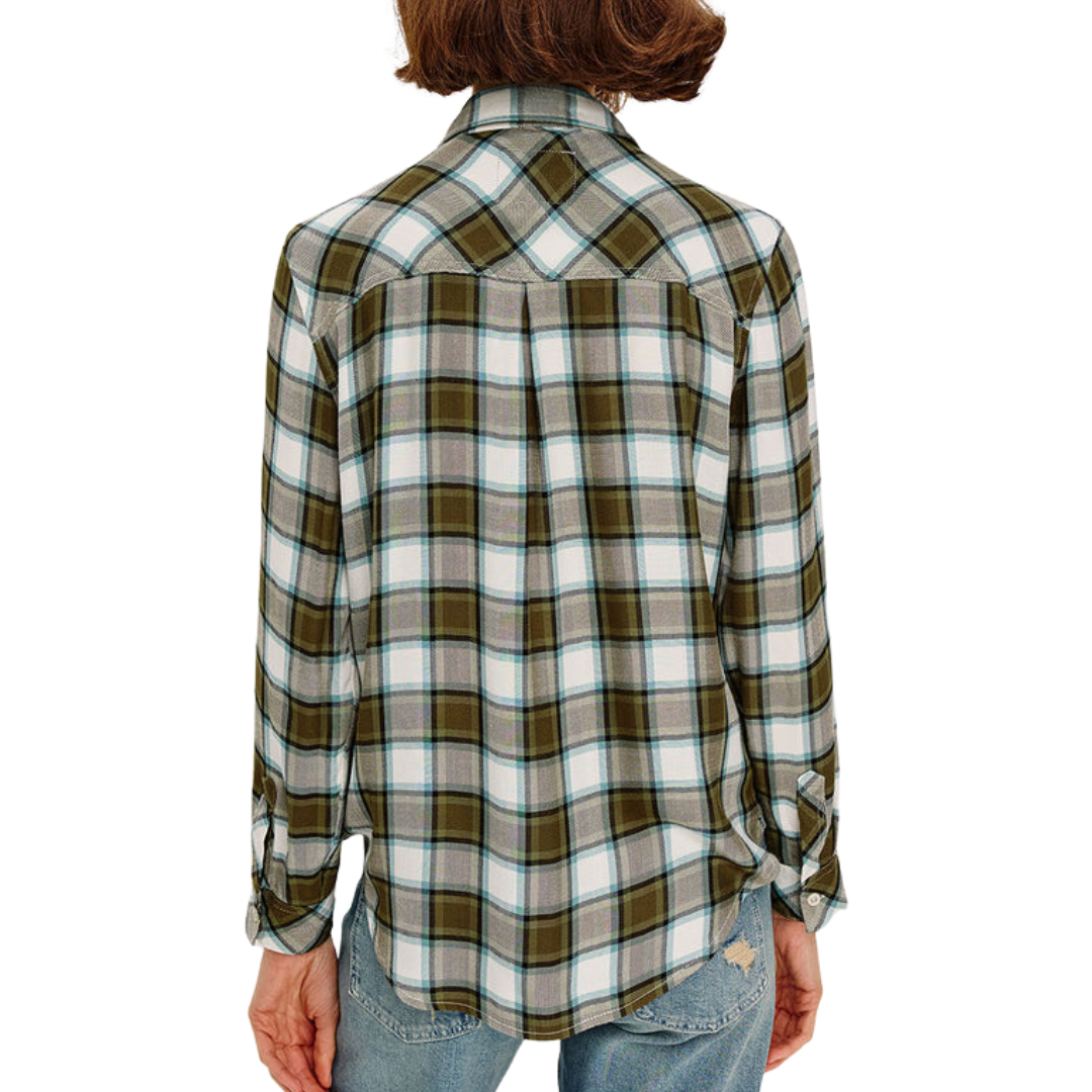 HunterShirt in Olive Stone Blue