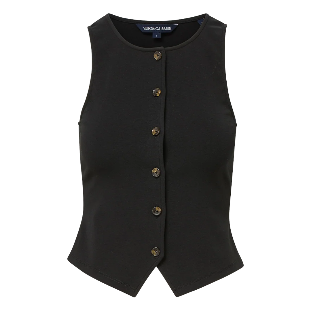 Caroline Vest in Black