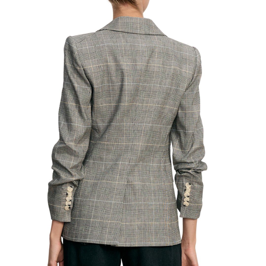 Battista Dickey Jacket in Black Multi