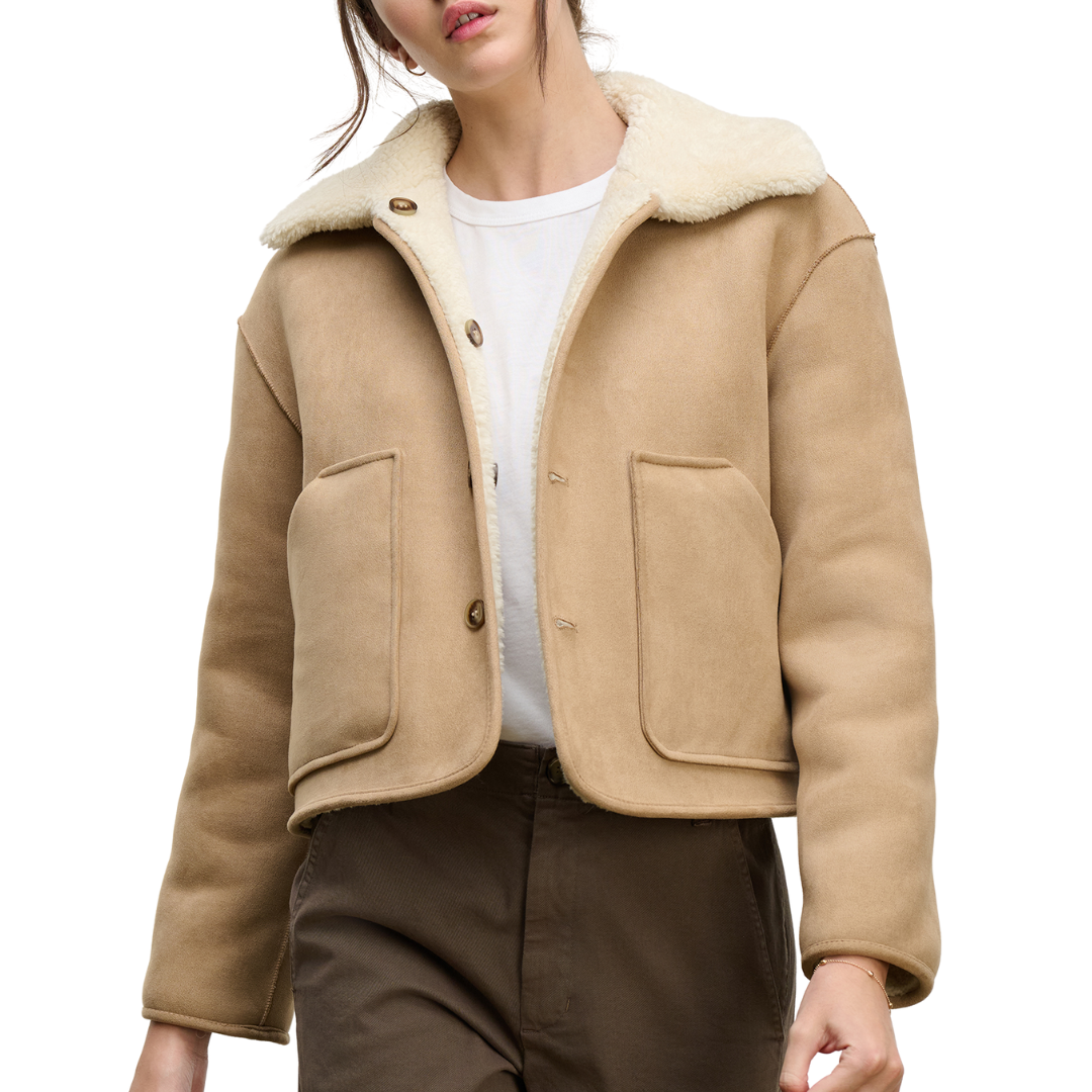 Amara Reversible Jacket in Sand
