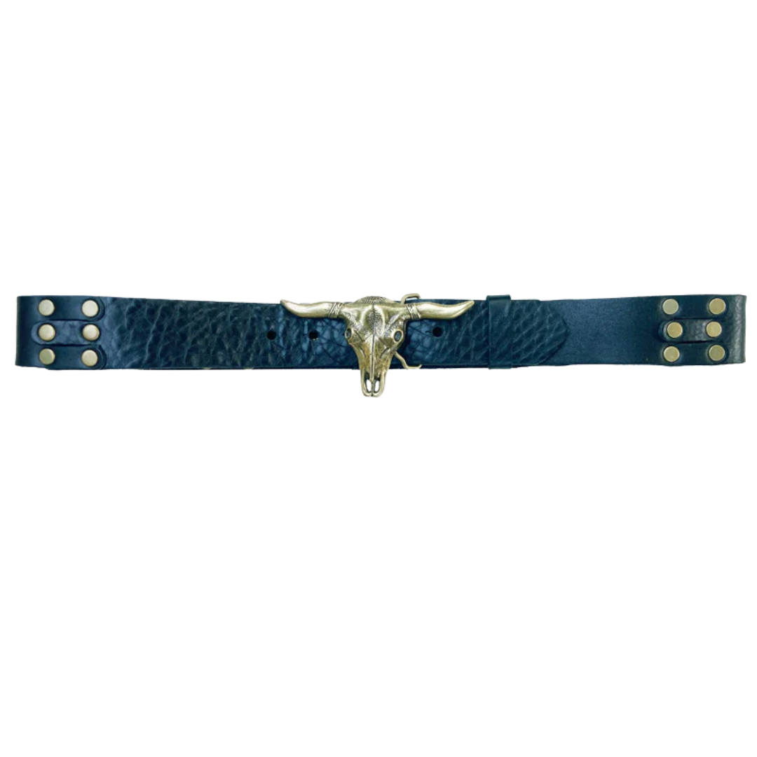 Steer Belt in Black