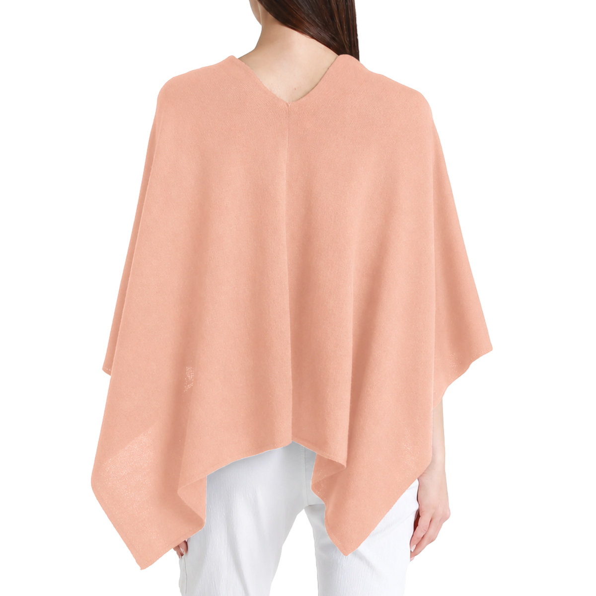 Cashmere Ruana in Blush