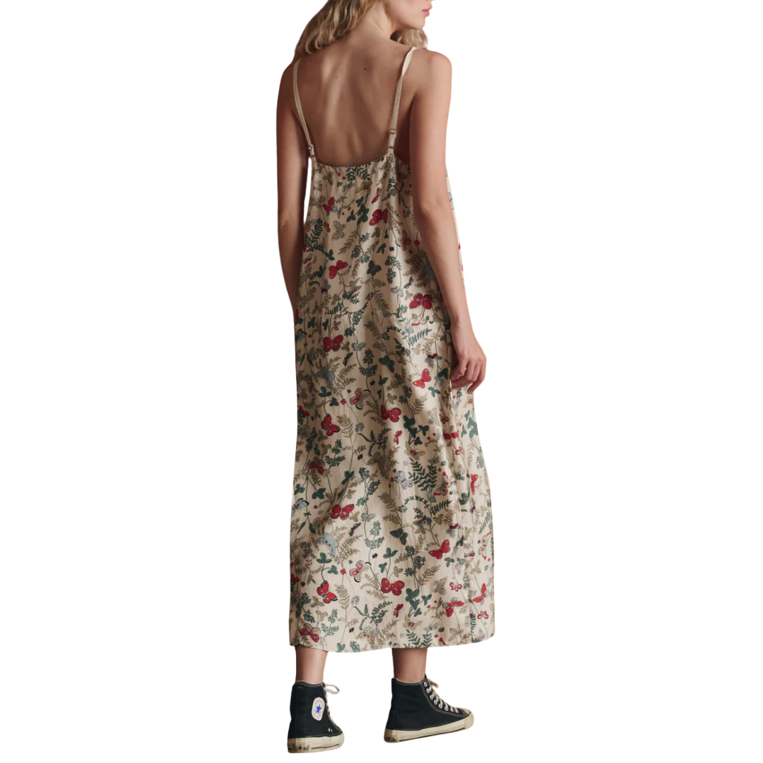 The Sundrift Slip Dress in Floating Butterfly