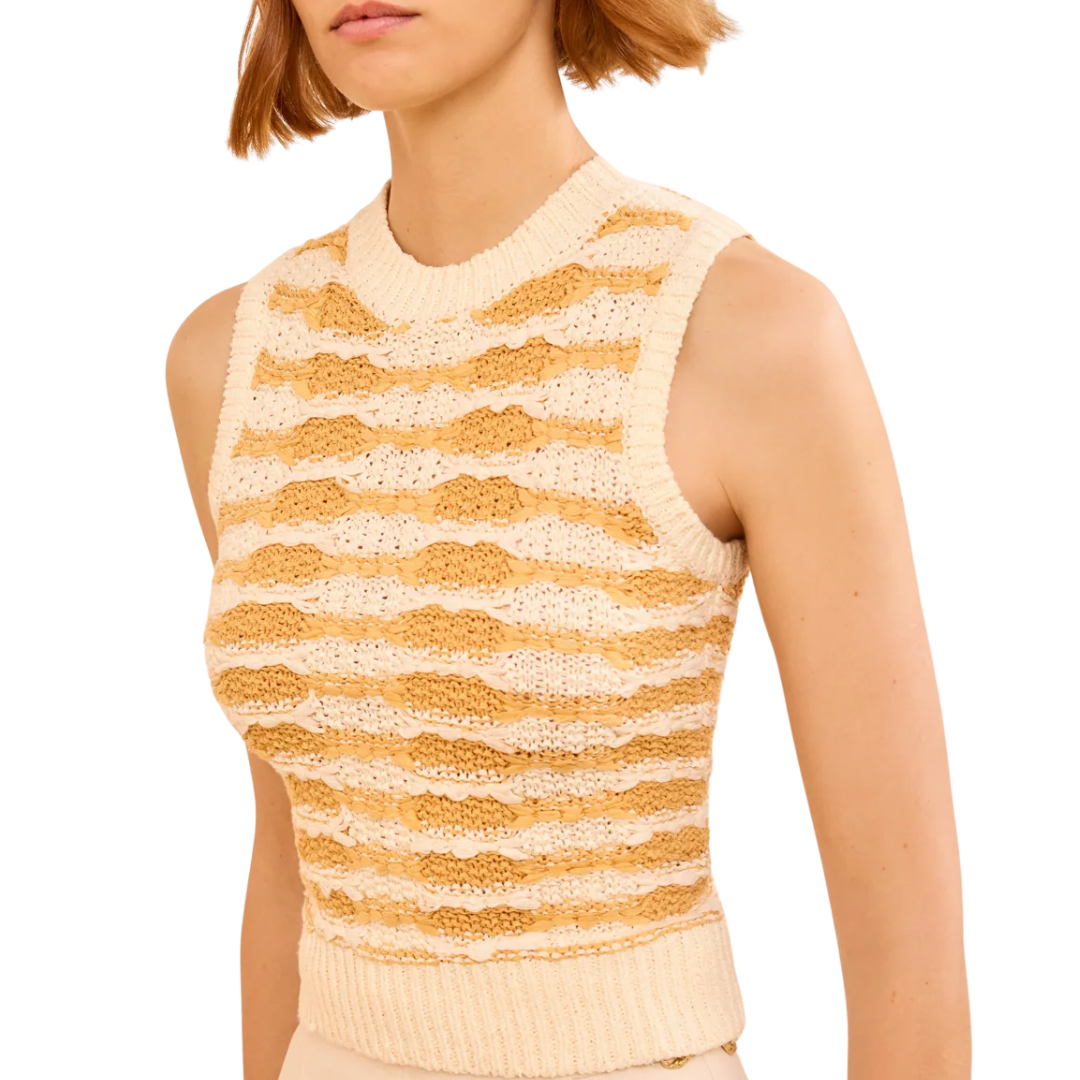Patrizia Knit Top in Beach