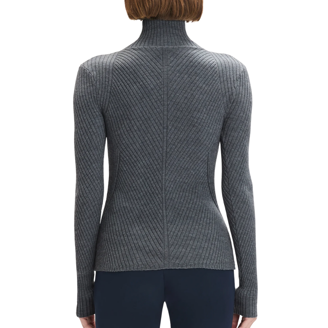 Be Your Girl Top in Charcoal