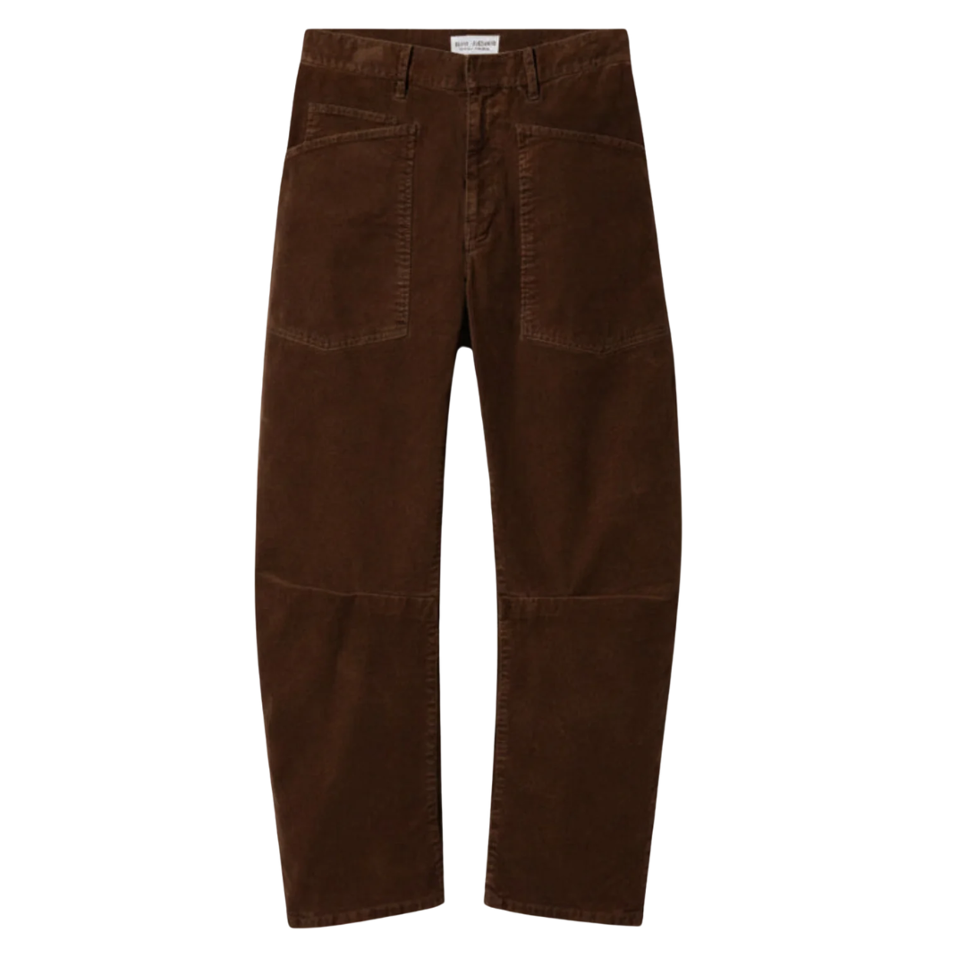 Shon Corduroy Pant in Mahogany