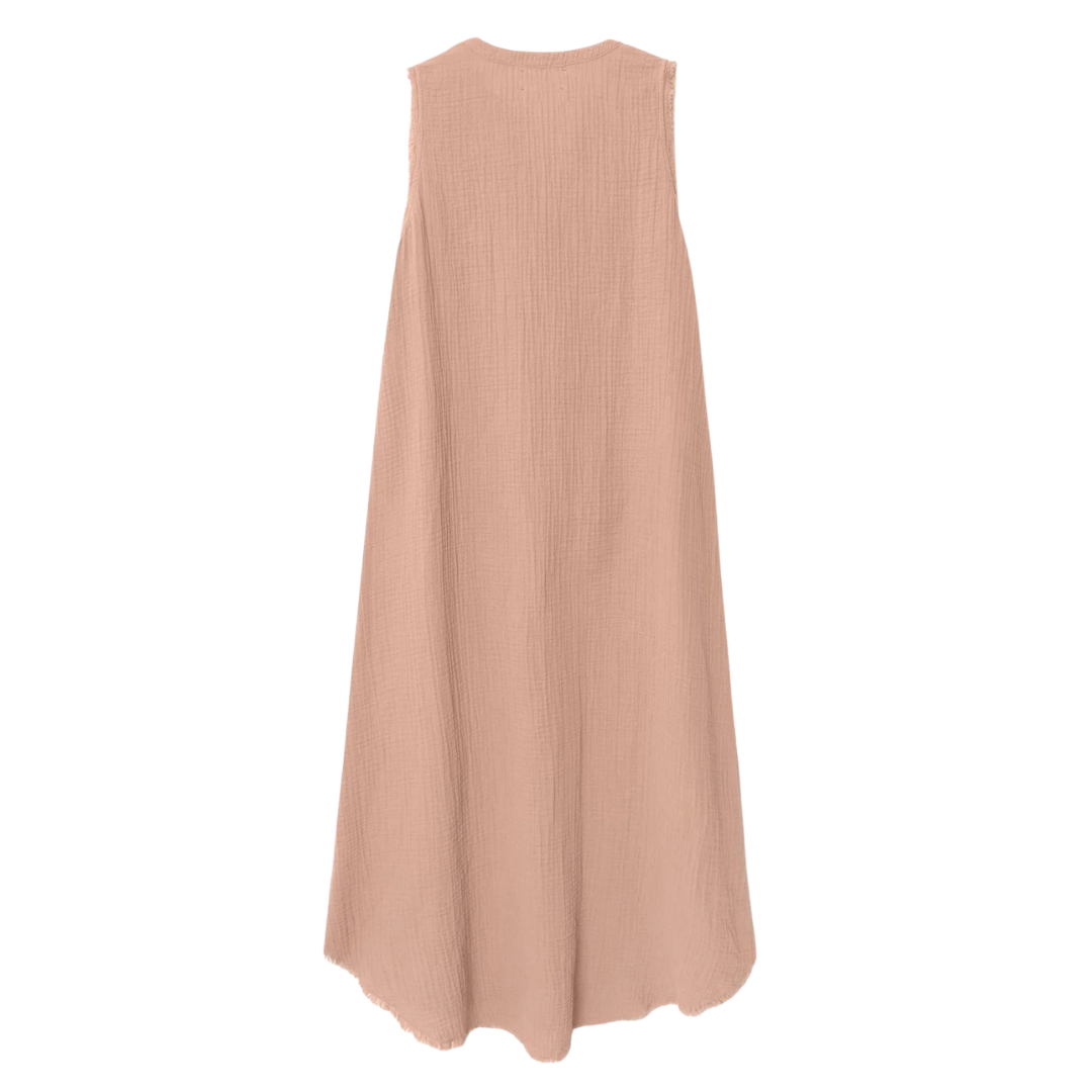 Preslyn Dress in Ash Brown